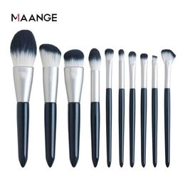 Makeup Brushes /Set Makeup Brush Set eye shadow Basic Powder powder blusher Highlighter concealer Blending Brush and Makeup Bag Tools Q240522