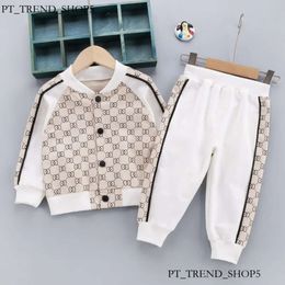 Baby Boy Clothes Set Autumn Casual Girl Clothing Suits Child Sue Sweatshirts Jackor+Sports Pants Spring Kids Suits 6M-5T 0F7