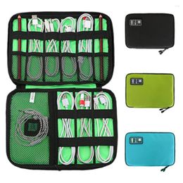 Storage Bags Gadget Cable Organiser Bag Travel Electronic Accessories Pouch Case USB Charger Power Bank Holder Digitals Kit