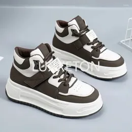 Casual Shoes Matsuke Thick Sole Paired With Skirt Sporty And Trend Board European American Comfortable Student