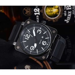 B-Typ Quartz Square Belt Watch für den lässigen Trend für Männer Small Herren Quartz Watch geeignet