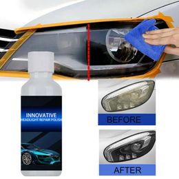 Car Wash Solutions Durable Useful Repair Fluid Cleaner Headlight Cover Len Restorer Polish Replacement Accessories Automotive