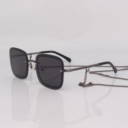 Telaio della catena in metallo degli occhiali da sole con singolo rimovibile 216G