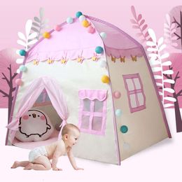 Girl Princess Small Children's Tent Boy Play Kids Childhood Hut Gifts Hot Indoor Home Toy House
