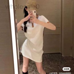 Basic & Casual Dresses designer 2024B Home Correct Edition Polo Dress Summer New Classic Design Simple Live Broadcast UIKT