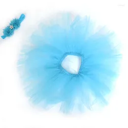 Hair Accessories 97BE Born Baby Girls Layer Ballet Dancewear Pettiskirt Princess Dress Tutus Skirt