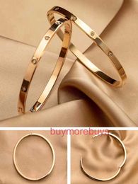 Carrtre Designer Screw Bracelet Fashion Luxury Jewelrys Original Trendy 18K Gold Diamond for Women Men Nail Bracelets Silver Jewellery Bracelet VHU1