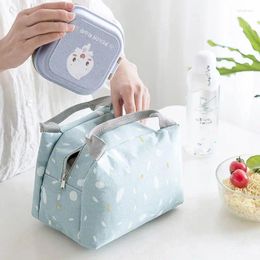 Storage Bags Food Bag Insulated Cold Picnic Carry Case Thermal Lunch Box Travel Necessary Container Handbag Tote U3