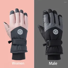 Cycling Gloves Warm Winter Ski Multifunction Waterproof Windproof Driving Thicken Touch Screen Velvet