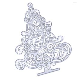 Storage Bottles Christmas Die Cuts Tree Cutting Cut Stencils DIY Embossing Decorative Paper Scrapbooking Making ( Silver )