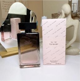 For Her Forever Perfume 100ml Women Fragrance Eau De Parfum 3.3oz Long Lasting Smell EDP Lady Perfumes Pure Fleur Musc Noir Rose Cologne Spray Fast Ship