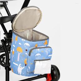 Stroller Parts Large-capacity Baby Hanging Bag Nylon Waterproof Storage Universal Outgoing