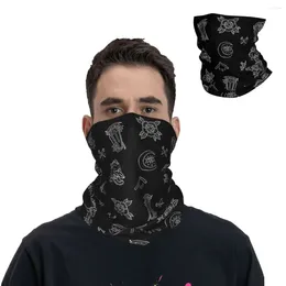 Scarves Dark N' Old School Bandana Neck Gaiter Motorcycle Club West Coast Choppers Face Mask Multifunctional Headwear Cycling Unisex