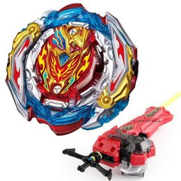 4D Beyblades B-201 Zest Achilles B201 modification kit with B-200 custom power sword transmitter L/R Q240522