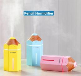 Pencil Humidifier USB Ultra Aromatherapy Air LED Light Aroma Diffuser Mist Maker Fogger Mini Car Purifier Y2001138511464