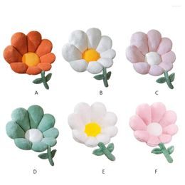 Pillow Seat Pad Sofa Chair S Seating Mat Household Accessories Softness Kids Room Fuzzy Flower Shaped Supple Multipurpose