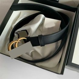 Belts Vintage big letter belt women thin waist belts designer 2cm 3cm black leather waistband valentines day luxury casual metal smooth buckle plated gold silver men