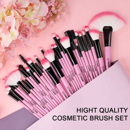 Makeup Brushes 18/32 pieces of makeup brush set eye shadow highlighter foundation womens makeup powder blusher mixed soft fluffy makeup tool Q240522