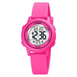 Fashion Boys Girls Sport Kids Watch Colourful LED Light Digital Children Wristwatches Waterproof Alarm Child Clock 240523