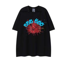 Men's T-shirts Sp5ders Shirt Designer Mens Red Young Thug 555555 Angel T-shirt Men Womens Embroidered Web Eursize S/m/l/xl Spider Spiders 713