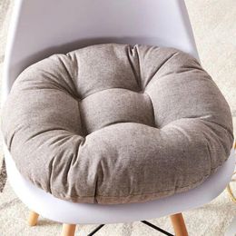Pillow Floor Pillows Round Chair Outdoor Seat Pads For Office Sitting Meditation Yoga Living Room Sofa Balcony 18.9inch
