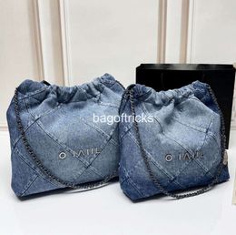 Frau Casual Bag Denim Grand Einkaufstasche Tasche Designer Sling Body Luxurys Handtasche mit großer Kapazität Schulterkreuz -Denim gesteppt