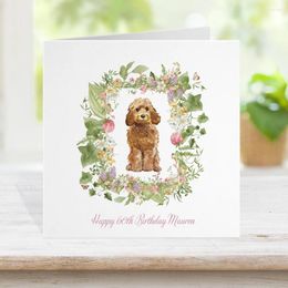 Party Supplies 1Pc Personalized Pet Birthday Card With Pet's Po And Name Custom Dog Decoration Gifts Lovers