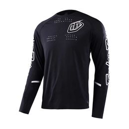 21e0 Men's T-shirts Mens Motorcycle Jersey Mtb Mountain Bike T-shirt Dh Cross-country Enduro Downhill Jacket Breathable Quick-drying Sweatshirt