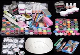 Great value combo pack for any nail artist to start doing acrylic nail art at home or inside a studio salon lamp4841499