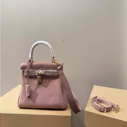 10A Fashion Designer Hardware Bags Purse Genuine Leather Women Mini Totes Hardware Bag Messenger Flat Pink Luxury Handle Handbags Tote Jxuh