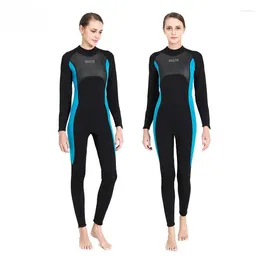 Women's Swimwear 3mm Diving Suit One-Piece Thickened Warm Wetsuit Surfing Snorkelling Winter Swimsuit