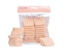 20pcsbag Wet and Dry Use Makeup Sponge Powder Puff Foundation Cosmetic Facial Sponges Soft Powder Puff for BB Cream Blush 1739956