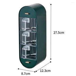 Storage Bottles Condiment Combination Set No-drilling Hangable Dispenser For Home Restaurant