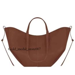 Polen bag Designer Bag Polen Le Cyme Bag Textured Duo Shoulder Camel Numero Un Nano Ma Tote Women Cross Body Bags Lady Handbag Leather Bag Half Moon Underarm 24ss 281