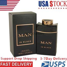 Top Brand Original Incense 100ml Man In Black Man Perfume Lasting Fragrances for Man Cologne for Men Spary