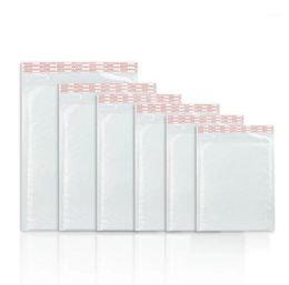 Storage Bags 20/50 Pcs Convenient White Envelope Bag Different Specifications Mailers Padded With Bubble Mailing3723206