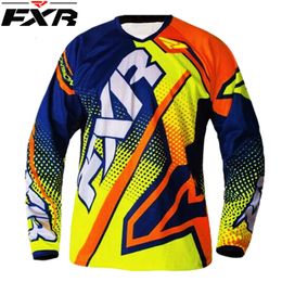 Ey98 Men's T-shirts Fxr Men Downhill Jerseys Mountain Bike Polera Mtb Jersey Offroad Dh Motorcycle Motocross Sportwear Clothing