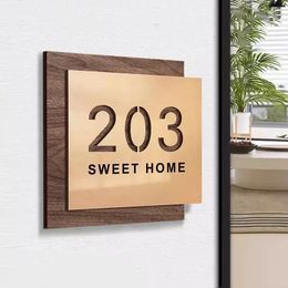 Customize Sign Door Plaque Office Plate House Number Plate Shop Signage Family Name Address Letters Home Sign 240522