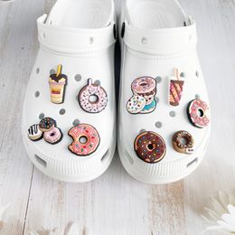 drinks Anime charms wholesale childhood memories game funny gift cartoon charms shoe accessories pvc decoration buckle soft rubber clog charms