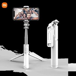 Selfie Monopods Multi functional Bluetooth selfie stick mini remote control tripod portable wireless selfie stick holder S2452207