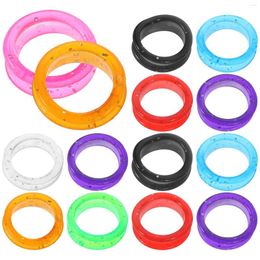 Dog Apparel 20 Pcs Nail Scissors Ring Finger Protective Insert Rings For Pet Inserts Pets Shears Silicone Circle Thumb