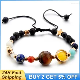 Link Bracelets Elegant Solar System Jewellery Unisex For Astronomy Enthusiasts Lovers Must-have Beautiful Handcrafted Handmade