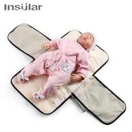 Insulation urine pad Insulated baby replacement pad multifunctional portable baby folding urine pad waterproof small bottle cap travel pad WX5.21