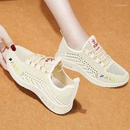 Casual Shoes Summer Breathable Hollow Fashion Sneakers Versatile Trendy Mesh Running