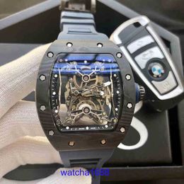 Designer RM Wrist Watch RM27-01 Automatic Mechanical Tourbillon Movement Chronograph Timepiece Luxury Business Leisure Personalised Hollow Watch RM2701
