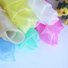 Shiny Organza Fabric Wedding Party Birthday Decoraction DIY Sewing Yarn 240510