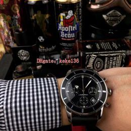 5 Style Topselling Excellent Wristwatches 46mm SuperOcean Heritage A13312121B1S1 Leather Bands VK Quartz Chronograph Work Mens Watches 244f