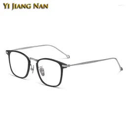 Sunglasses Frames Men Fashion Brand Designer Pure Titanium Square Eyeglasses Quality Spectacle Eye Glassses For Women