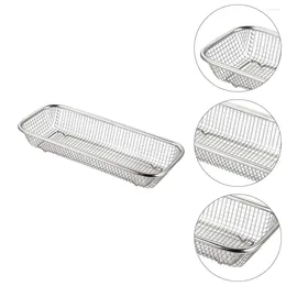 Kitchen Storage Chopstick Cage Cabinet Rest Stainless Steel Chopsticks Simple Fork Holder Cutlery Box