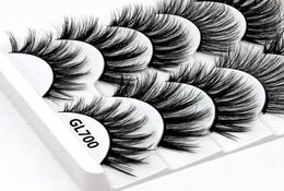 150 pairs 3D mink lashes false eyelashes natural makeup eyelash extension long cross volume soft fake eye lashes winged faux cils3622179